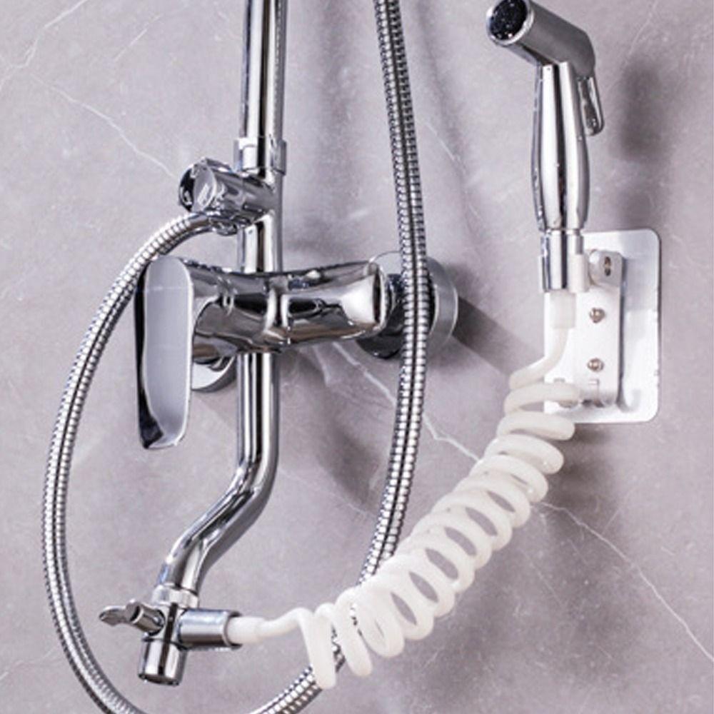 Spring-Shaped Sprayer Bathroom Accessories Tube Faucet Hose Shower Hose Extension Pipe Water Pipe
