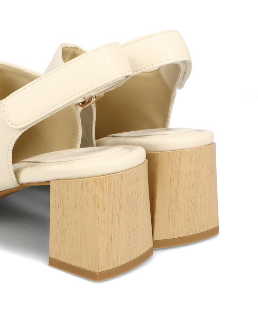 Толстые Открытые Мягкие Легкие Легкие для Ходьбы Большие Маленькие Глубокие см Е [Oriental Traffic] Босоножки, Каблук, Носок, Кожа, Женские, Носить, в, Размерах, Размеры, Подъем,