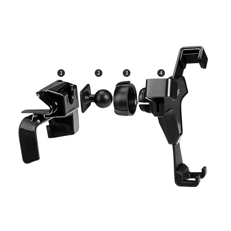 For Volvo XC60 2018 Car Accessories Air Vent Mout Stand Mobile Phone Support 1 Set LHD! RHD!