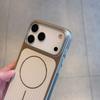 Применимо к чехлу для мобильного телефона iPhone17Promax Apple 17Pro двухцветный титановый щит магнитное всасывание 17 жесткий чехол 16promax