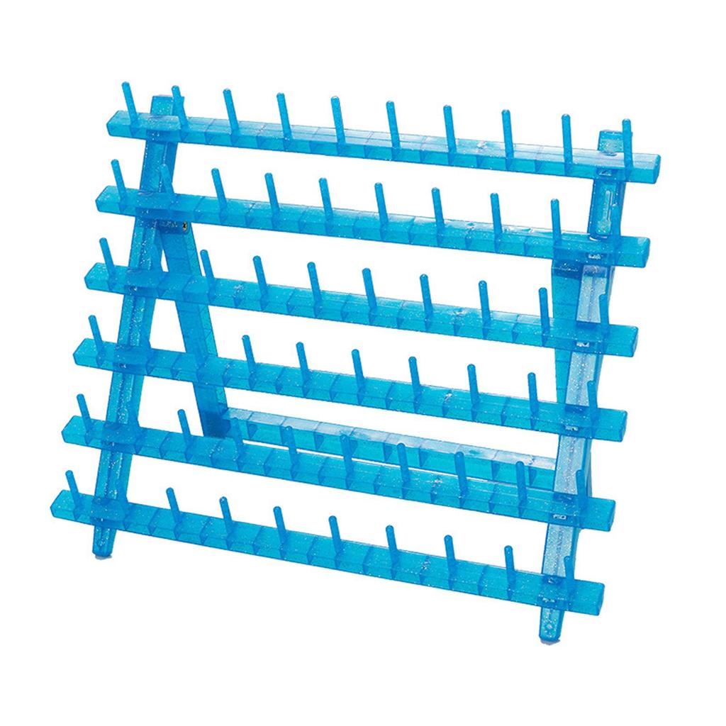 Sewing Thread Rack Holder, Thread Organizer Portable Shelf Spool Rack Spool Stand for Embroidery Hobbyists Jewelry Tailors