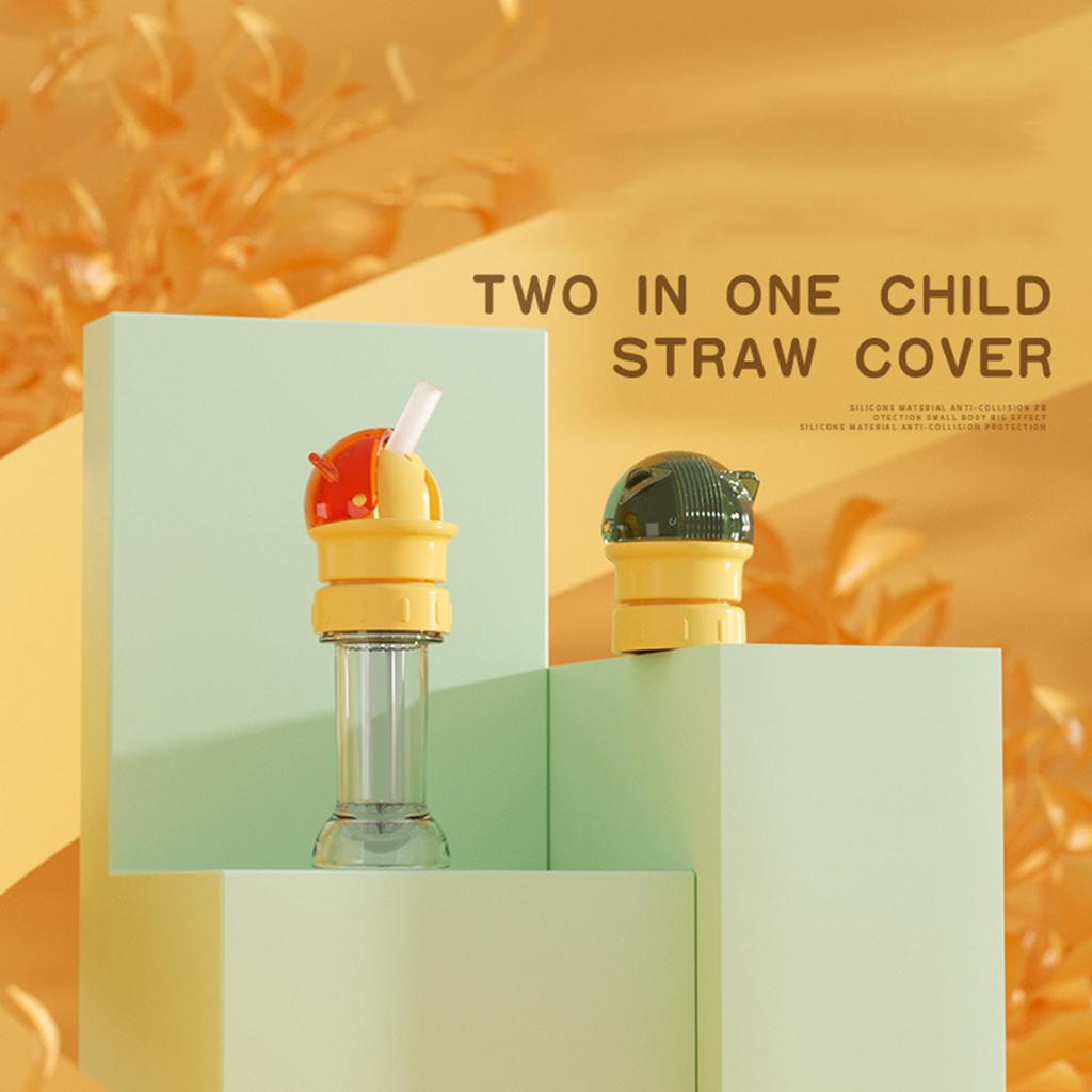Water With Straw Cap Conversion Head, Suitable For Infants And Children To Prevent Suffocation When Going Out