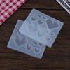 3D Lovely Heart Shape Silicone Mold Diy Jewelry Earrings Pendant Tools Kitchen Cake Baking Decoration Chocolate Mold