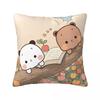 Bubu And Dudu Kawaill Couple Bears Pillowcases Merch Soft Cushion Cover Decoration Throw Pillow Case Cover Home Multi-Size