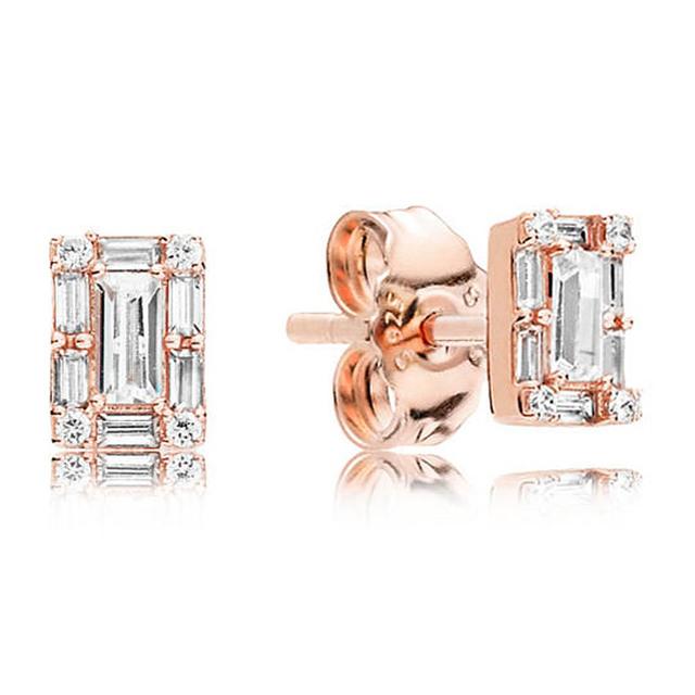 Винтажные серьги Allure Forever Circle Signature из стерлингового серебра 925 пробы с кристаллами и кристаллами для женщин, модные украшения