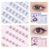 Press On Self Adhesive Cluster Lashes 12 Zodiac Series Individual Eyelash  DIY Eyelash Extension
