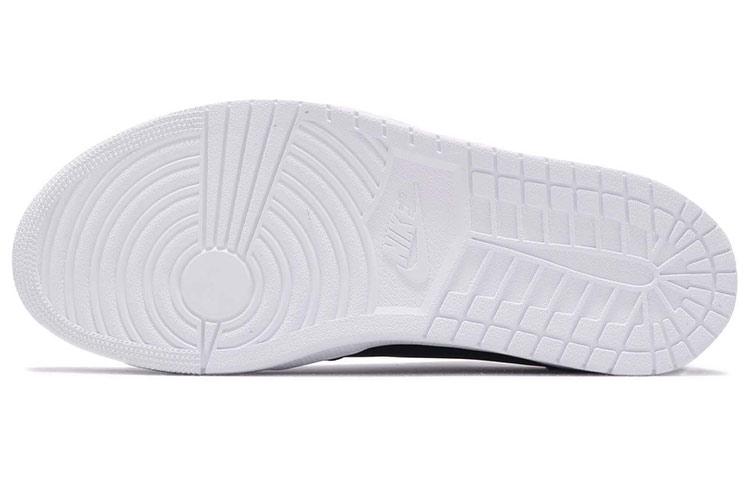 Jordan 1 Ретро Низкие Скользкие Черно-Белые Женские AV3918-001