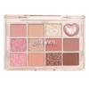 Jill Shining Mini Eyeshadow Palette Japan Fine Highly High Compact Leen. 12-Color HT05, Exclusive, Glitter, Pigmented, Adhesion,
