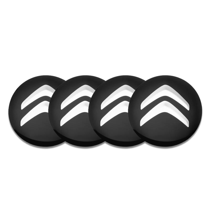 4Pcs 56MM Car Wheel Center Hub Caps Sticker Badge Tire Rim Covers For Citroen C4 C3 Xsara C-Elysee C5 C1 DS DS3 DS5 DS4 Picasso