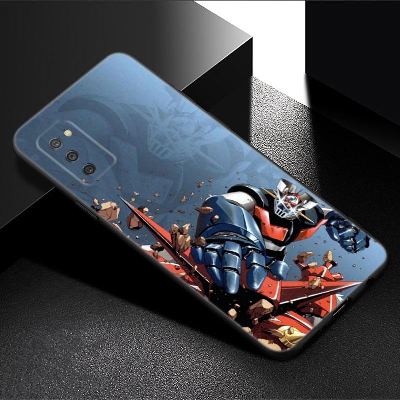 Чехол для телефона Anime Mazinger Z для Samsung Galaxy A01 A03 Core A04 E A02 A05 A10 A20 A21 A30 A50 S A6 A8 Plus A7 2018 черный чехол