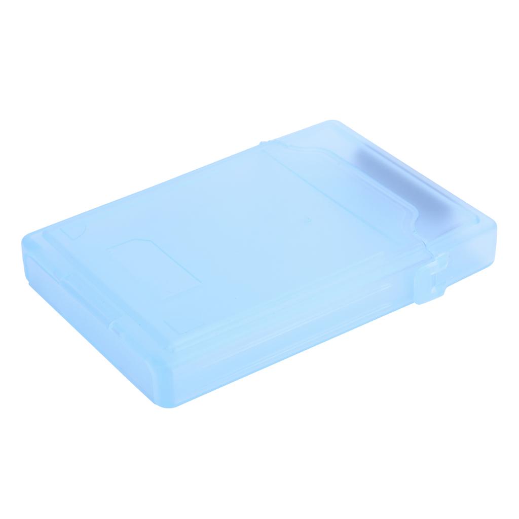 2.5-дюймовый бокс для хранения жесткого диска, материал ABS, пыле- и антистатический защитный кейс для HDD/SSD(зеленый )