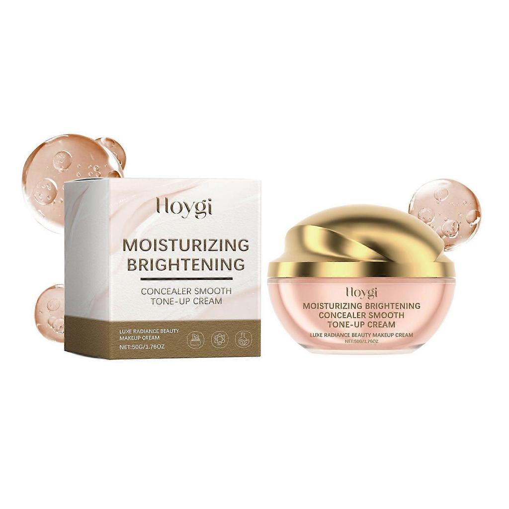 Moisturizing concealer cream to cover blemishes lazy face moisturizing nude makeup brightening foundation cream 50g