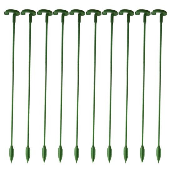 10Pcs Excellent Corrosion-resistant Widely Used Plant Support Stake Home Yard Potted Trellis for