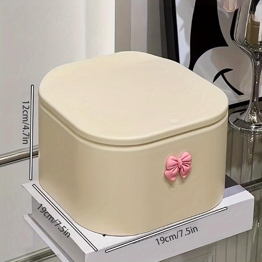 Органайзер для аксессуаров для волос для девочек, Органайзер для резинок для волос для повязок на голову, бантов, Организация тампонов, Коробка для хранения, Контейнеры для ванной