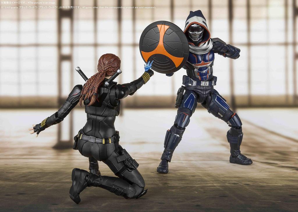 TAMASHII NATIONS MARVEL Черная Вдова 145 мм окрашенная подвижная фигурка SHFiguarts (Черная вдова) приблизительно. АБС и ПВХ