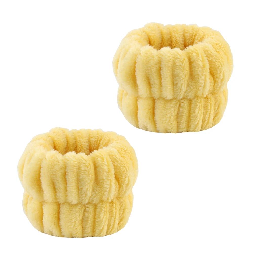 3Pcs Headband Wristband for Washing Face Microfiber Makeup Towel Hair Bands Washband Scrunchies Absorbent Wrist Sweatband