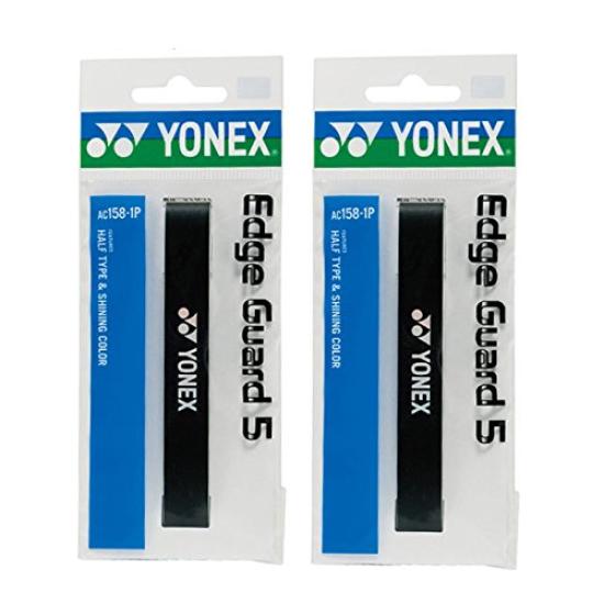 YONEX Edge Guard 5 Set of 2 Black, (AC158-1P-007-2SET)