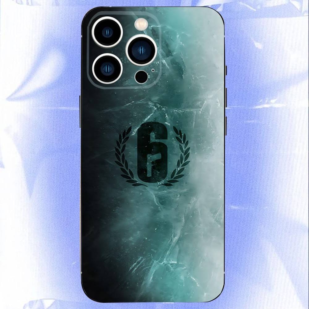 Чехол для телефона Rainbow-Six Siege Для iPhone 16,15,14,13,12,11,Mini,Pro,SE,MAX Белый Матовый Ударопрочный Чехол