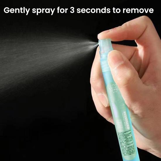 1/2/3/4/5/6 шт. 10 мл Спрей с крышкой для защиты конфиденциальности Термобумага Ручка-ластик Документы Этикетки Посылки Адреса доставки Жидкость для покрытия конфиденциальной информации