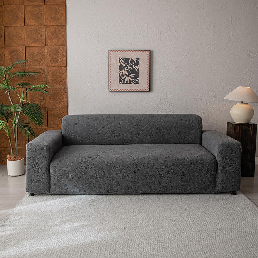 1 Pc Jacquard Sofa Cover Full Coverage Elastic Sofa Cover Decorate The Sofa In The Living Room Multiple Color Sofa Cover