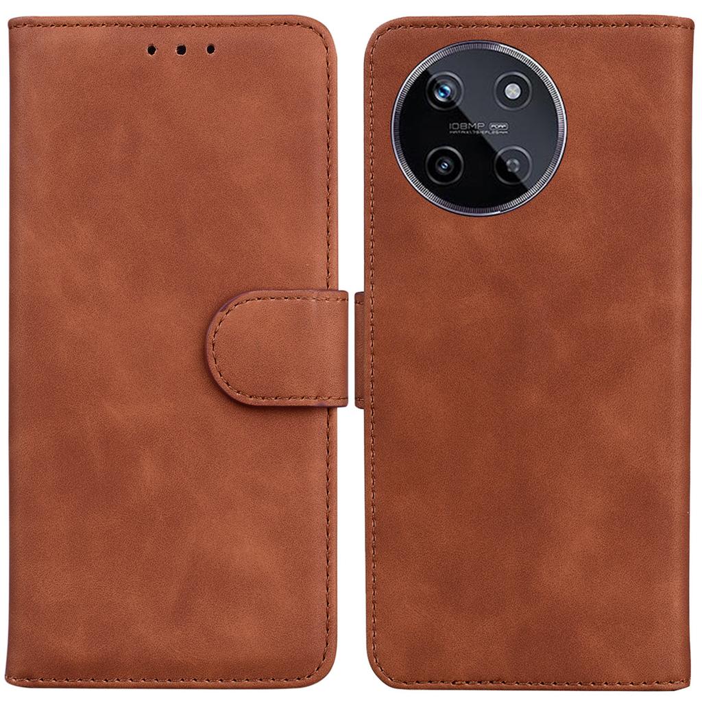 For Realme 11 4G (159.9x73.3x7.95mm) Phone Case Wallet Leather Phone Cover