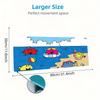 Mr. Men and Little Miss2 Print  Cushion Non-slip Laptop Tablet Big Mousepad XXL Mat Mini PC Playmat With Lock edge