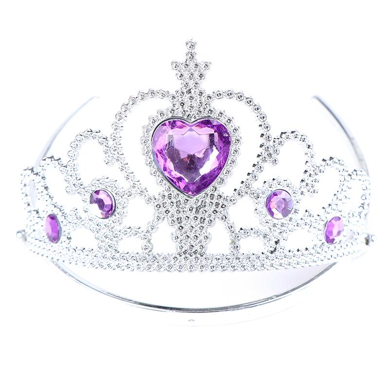 6 шт./компл. Принцесса Корона Волшебная палочка Ожерелье Перчатки Аксессуары Девочки Косметические наборы