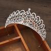 Alloy Crown Wedding Headdress Hair Accessories Banquet Party Hair Crown Alloy Rhinestone Crown Headband