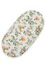Cotton sheet for Moses basket Boho gondola stroller 75x35 cm - Woodland green