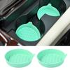 2 шт. автомобильные силиконовые подставки для чашек, коврики, подстаканники, противоскользящие вставки, подставки для большинства чашек, универсальные аксессуары для салона автомобиля