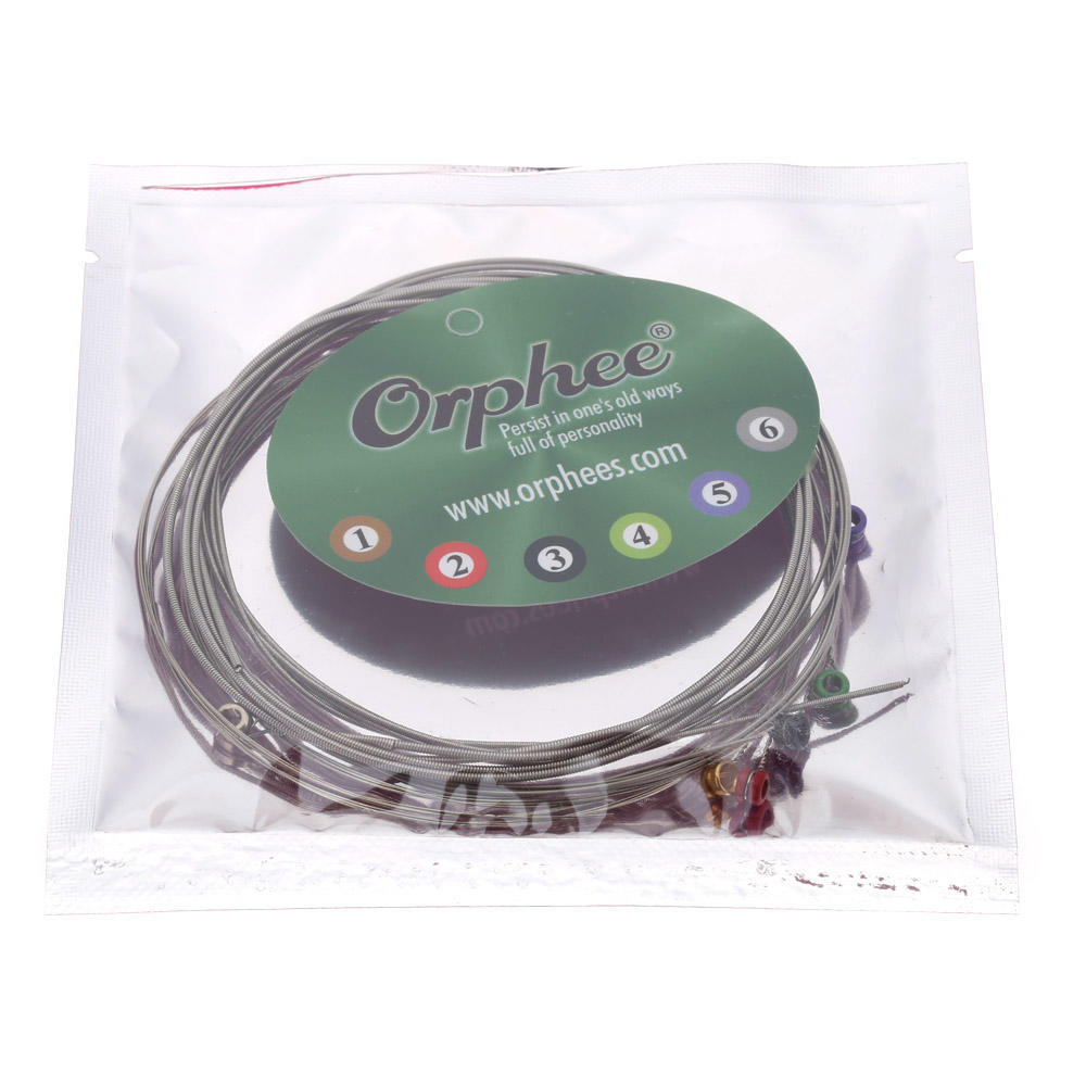 Orphee RX17 Electric Guitar Strings (.010-.046) 8% Nickel Alloy String Normal Light Tension &Great bright tone