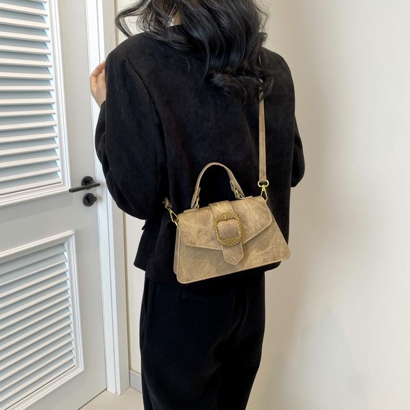 Весенняя новая ретро-сумка-мессенджер, маленькая квадратная сумка, сумка-тоут, модная, с индивидуальностью, красивая, для женщин