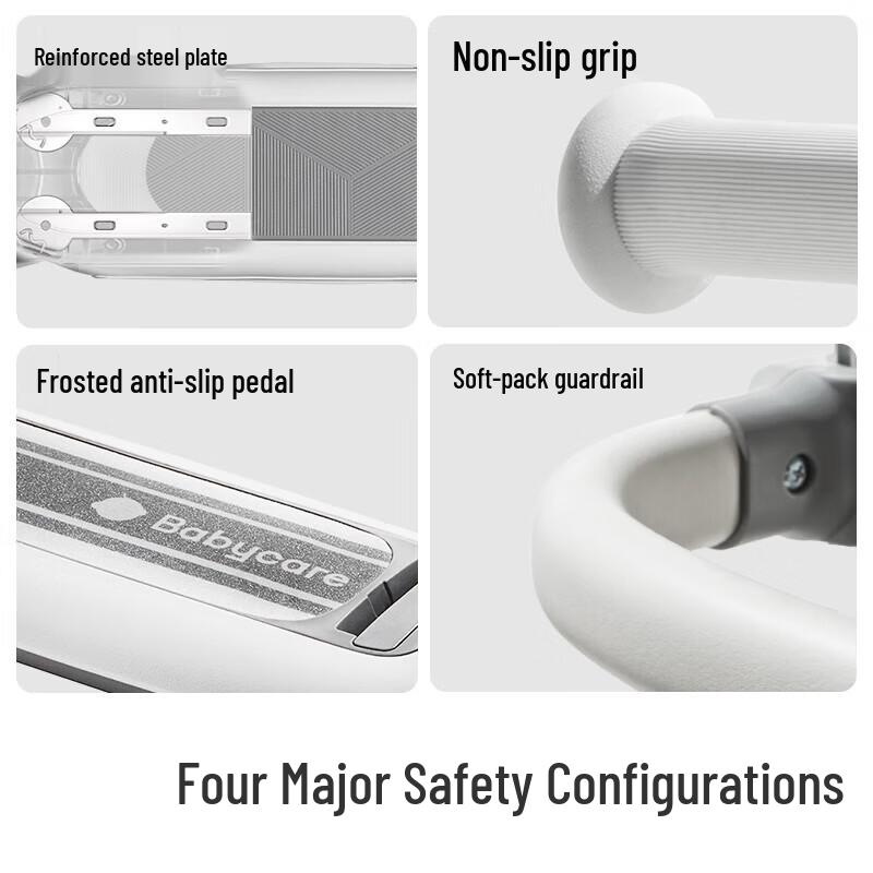 babycare Детский складной самокат 3-в-1 (Китайская версия)