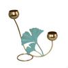Candleholder Centerpiece Tealight Candle Holder Leaf Decorative Stand for
