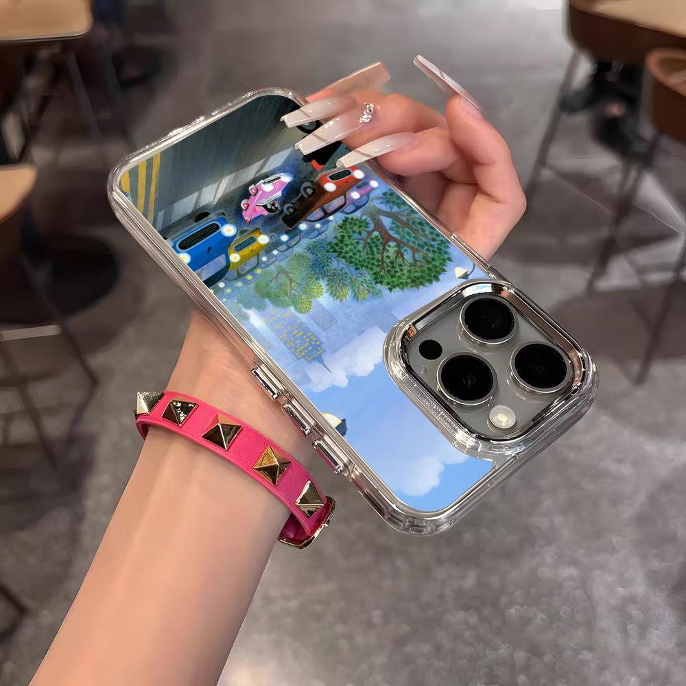 Аниме Кртик Чехол для телефона Для iPhone 17 Air 16 15 14 13 12 11 Pro Pro Max Plus Прозрачный Мягкий Чехол