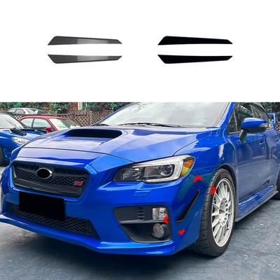 Для Subaru Impreza WRX STI VA 2015- Автомобиль Передний Бампер Боковой Порог Разделитель Диффузор Защитная Крышка Спойлер ABS Комплект Кузова