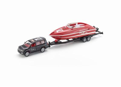 Siku Randall Cruiser с прицепом для погрузки легковых автомобилей и моторных лодок SK2543