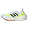 UltraBoost 21 White Solar Yellow Женские кроссовки Cloud-White Core-Black FY0401