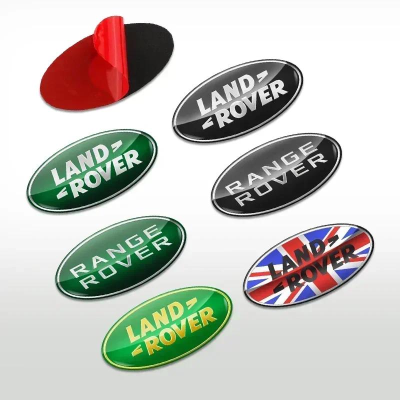 67mm 72mm 85mm 105mm Car Front Grille Trunk Badge Sticker Body Sticker Land Rover Range Rover Evoque Discovery L322 Defender FG4