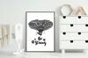Picture poster In a frame A4 cm Strong PD248