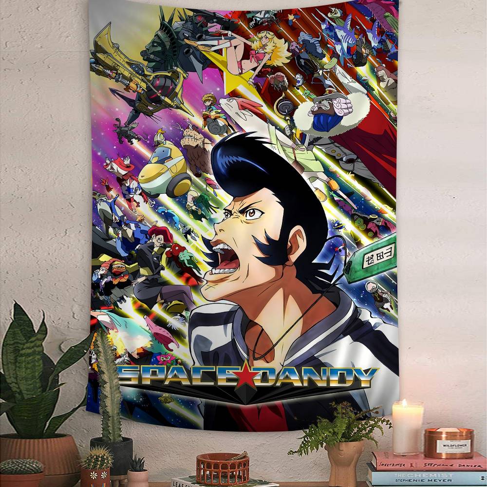 A-Anime S-Space D-Dandy Cartoon Tapestry Wall Hanging Decoration Household Home Decor