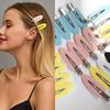 Simple Solid Color No Bend Seamless Hair Clips Side Bangs Barrette Makeup Washing Face Accessories Girls Styling Hairpins