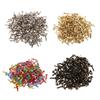 200 Pieces Mini Round Fasteners Metal Brads Paper Fasteners Scrapbooking Embellishment