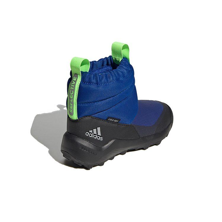 adidas Activesnow Зимние.Готовы. Удобные Термоводонепроницаемые Низкие Детские Сапоги Сине-Черные Дети Возрастом 3-7 Лет FV3271