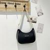 PU Leather Underarm Bag Stylish Ladies Handbags Ins Crossbody Bags  for Female