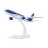 1:400 Литая модель авиалайнера 787 из сплава, имитирующая модель пассажирского самолета со стендом, украшение для дома
