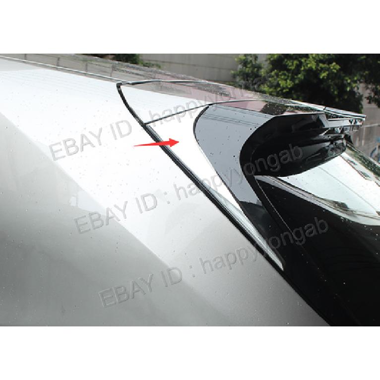 For -2024 Lexus UX 200 250h ABS Rear Window Triangle Cover Trim Chrome 2PCS