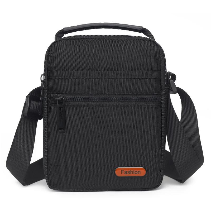 Мужская сумка через плечо, большая вместимость, вертикальная сумка для поездок на работу и обратно