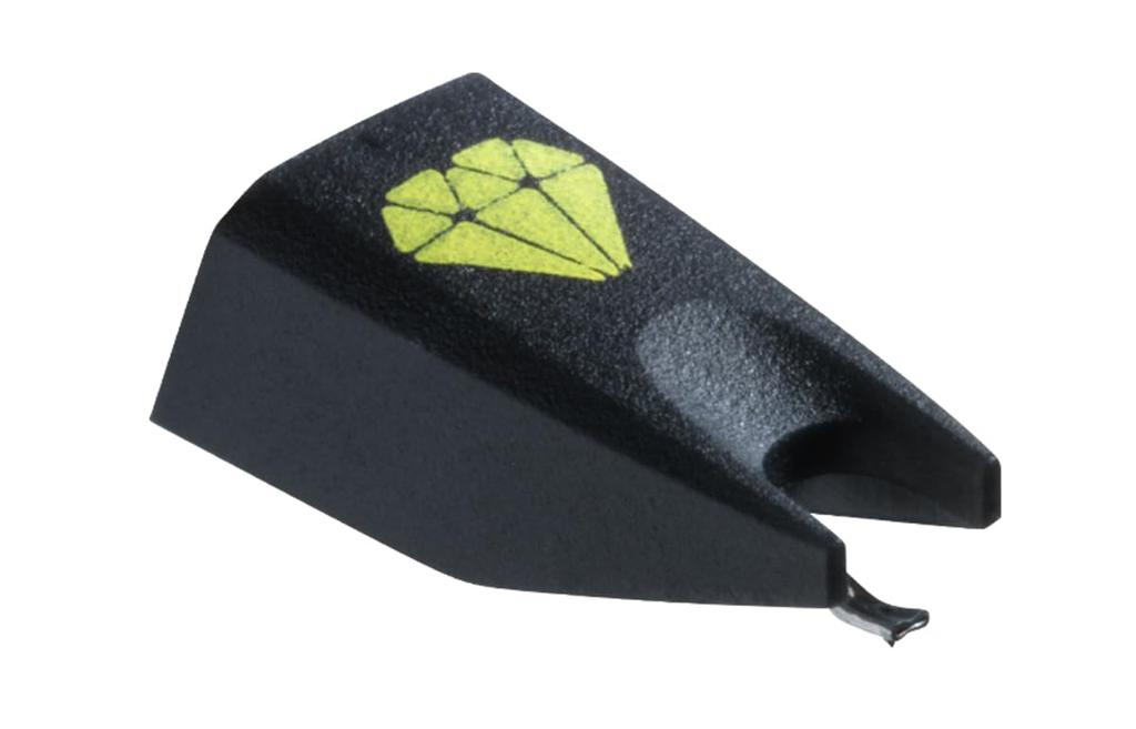 ortofon Concorde MKII Twin Club Ortofon DJ Cartridge Integrated Head Shell Set of 2 Special Oval Needle Flight Case Included for DJ Play/Listening