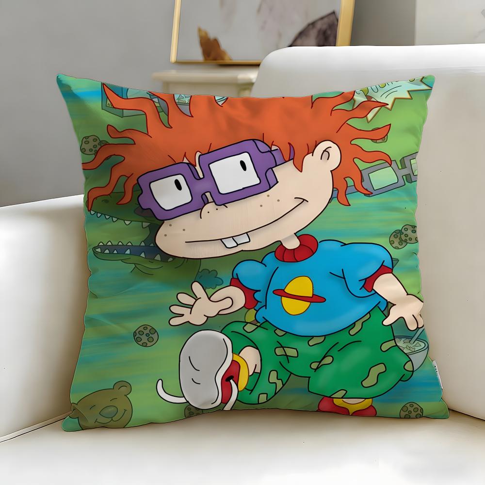 Классическая мультяшная наволочка Rugrats – Мягкая, легко стирается, универсальная для дивана, кровати, путешествий и офиса